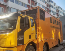 北京社区静音发电机租赁案例